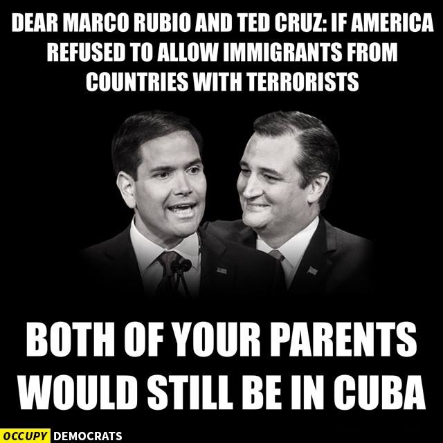 Rubio and Cruz Immigants